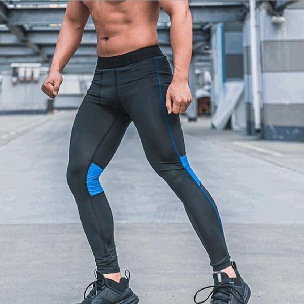 men's pants men training quick-drying high elastic compression sports trousers slim running autumn and winter bottoms, Black
men's pants men training quick-drying high elastic compression sports trousers slim running autumn and winter bottoms, Black
