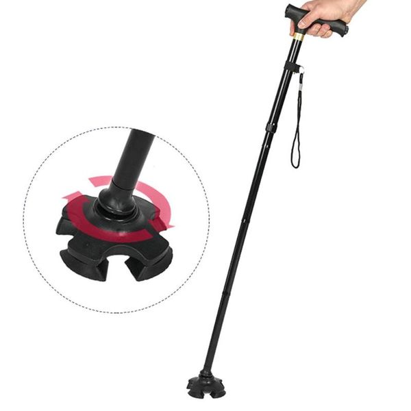 trekking poles aluminium alloy folding multifunctional crutches walking cane with led light
trekking poles aluminium alloy folding multifunctional crutches walking cane with led light