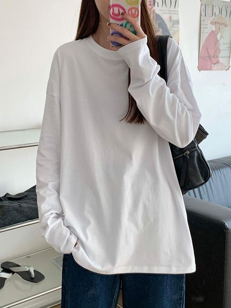 women's t-shirt 2021 summer long-sleeved loose white cotton bottoming shirt spring jacket short sleeve pure t
women's t-shirt 2021 summer long-sleeved loose white cotton bottoming shirt spring jacket short sleeve pure t