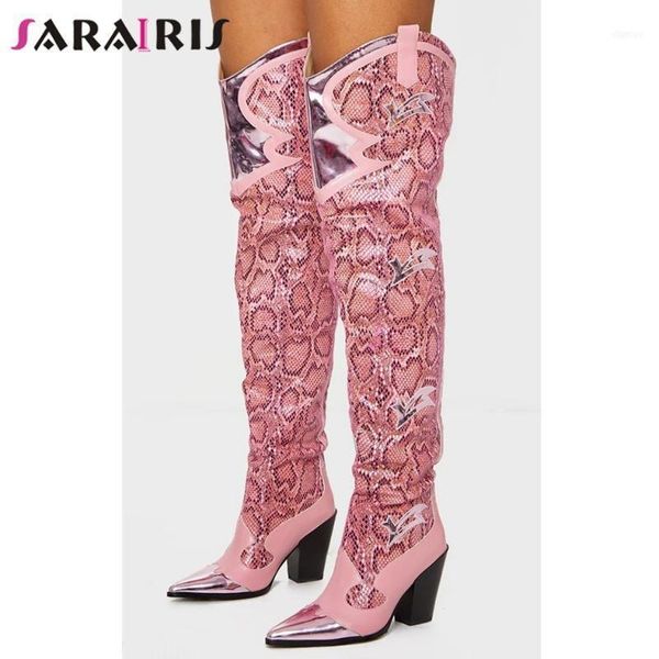 boots sarairis big size 35-43 female pink print over the knee women pointed toe thick high heels thigh shoes woman11, Black
boots sarairis big size 35-43 female pink print over the knee women pointed toe thick high heels thigh shoes woman11, Black