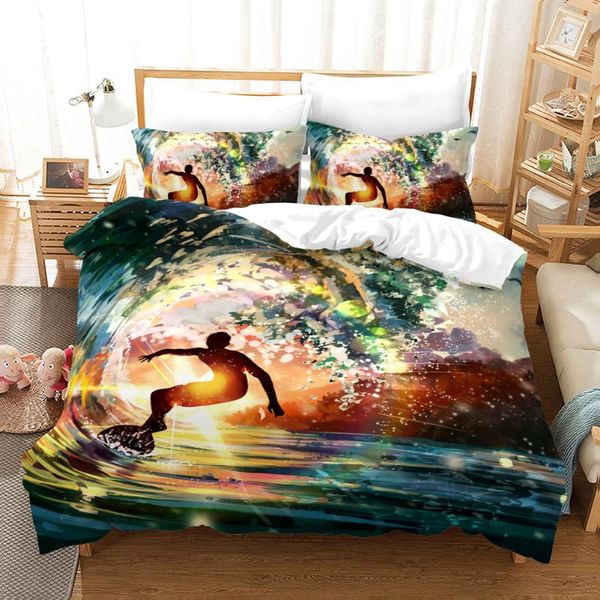 bedding sets set 240x220cm swimming surfing theme 3d printed duvet cover double king size easy clean for boys adults
bedding sets set 240x220cm swimming surfing theme 3d printed duvet cover double king size easy clean for boys adults