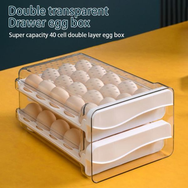 storage bottles & jars 60 grid egg holder for refrigerator household fresh box fridge multi-layer chicken container organiz
storage bottles & jars 60 grid egg holder for refrigerator household fresh box fridge multi-layer chicken container organiz