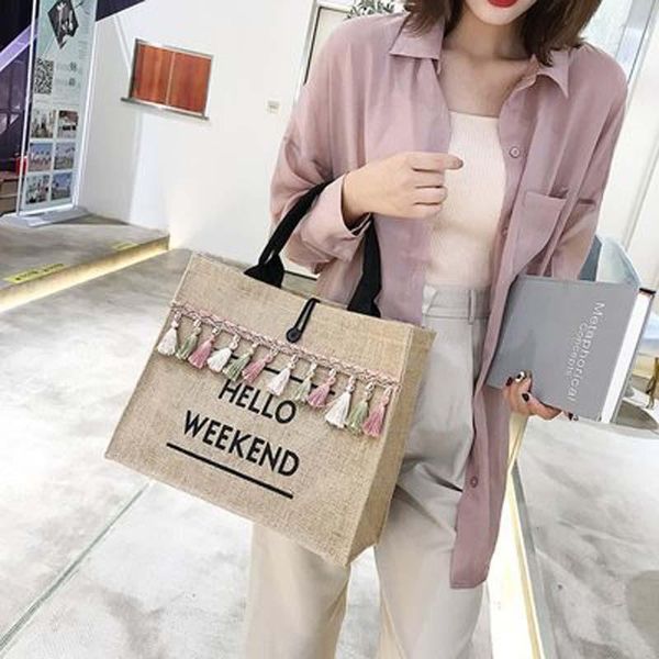 evening bags women summer beach handbags large capacity lady tassel shoulder bag big letter linen totes casual girls travel shopping
evening bags women summer beach handbags large capacity lady tassel shoulder bag big letter linen totes casual girls travel shopping