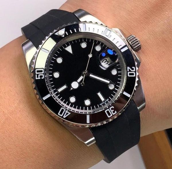 casual watches mens watch automatic mechanical watches 40mm fashion business wristwatches rubber strap for men, Slivery;brown
casual watches mens watch automatic mechanical watches 40mm fashion business wristwatches rubber strap for men, Slivery;brown