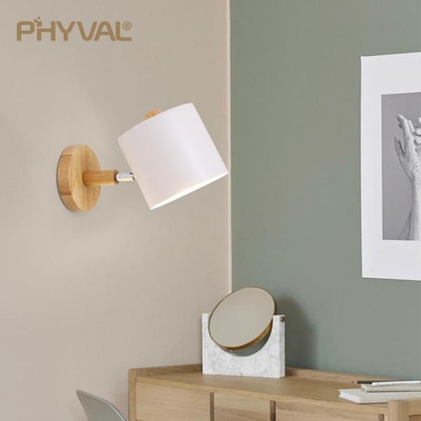 wall lamp nordic creative macaron simple cylindrical bedroom iron lampshade + solid wood base e27 electric light socket
wall lamp nordic creative macaron simple cylindrical bedroom iron lampshade + solid wood base e27 electric light socket