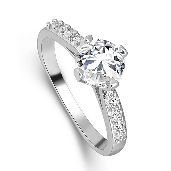 wedding rings classic engagement ring design white cubic zircon female women band cz jewelry, Slivery;golden
wedding rings classic engagement ring design white cubic zircon female women band cz jewelry, Slivery;golden