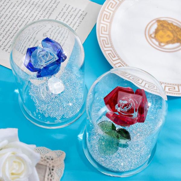 decorative objects & figurines h&d 2 colors crystal rose flower in glass dome souvenir collectible gift craft for valentine's day birth
decorative objects & figurines h&d 2 colors crystal rose flower in glass dome souvenir collectible gift craft for valentine's day birth