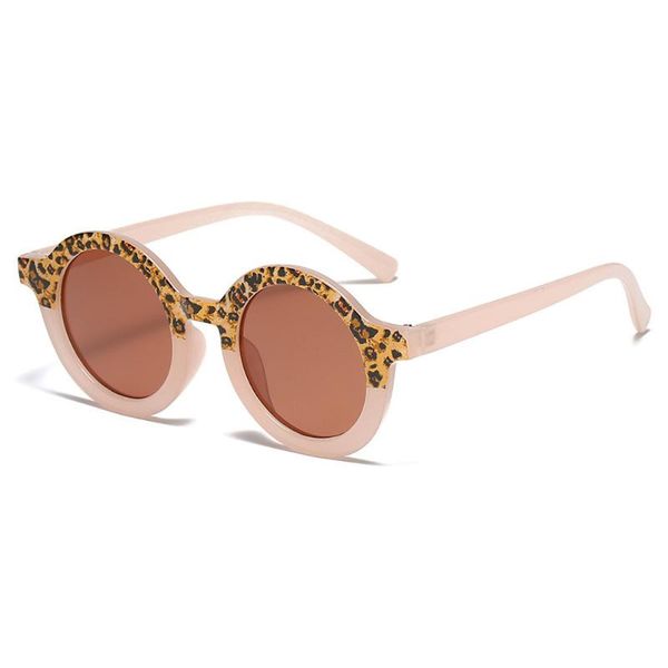 children boys girls cute leopard double color cartoon round sunglasses kids vintage sun glasses uv400 protection classic goggle, Blue
children boys girls cute leopard double color cartoon round sunglasses kids vintage sun glasses uv400 protection classic goggle, Blue