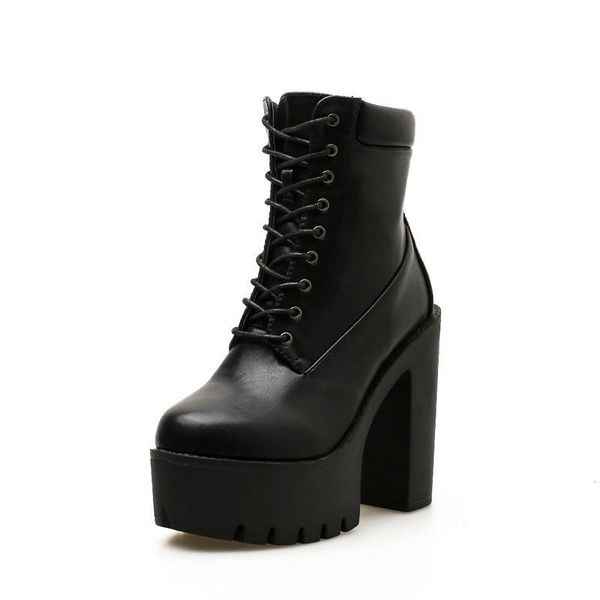 boots chalaza coarse heel spelling color high, Black 
boots chalaza coarse heel spelling color high, Black