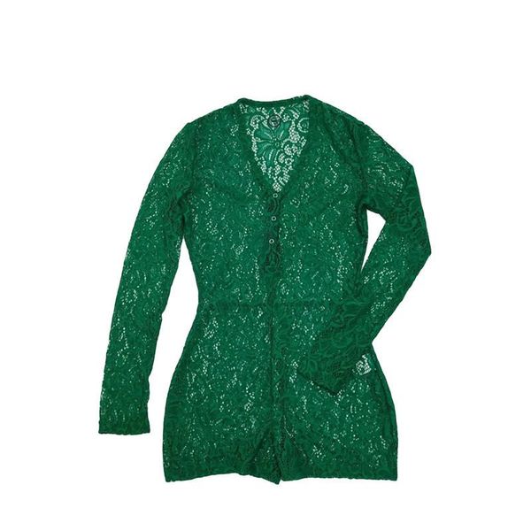 women's jumpsuits & rompers summer women ladies lace mesh romper home wear v-neck bodycon button long sleeve leotard playsuit bodysuits, Black;white
women's jumpsuits & rompers summer women ladies lace mesh romper home wear v-neck bodycon button long sleeve leotard playsuit bodysuits, Black;white