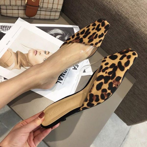 slippers 2021 mules shoes women leopard summer sandals beach slides home lazy, Black
slippers 2021 mules shoes women leopard summer sandals beach slides home lazy, Black