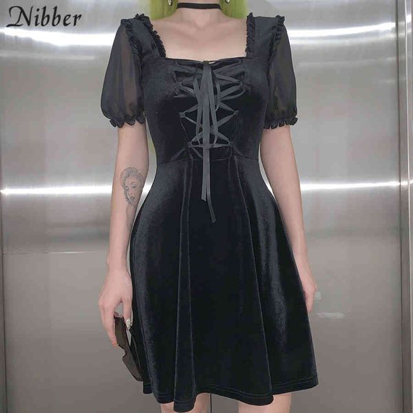 nibber elegant club party night pleated dress2021autumn loose see-through mini dress mujer retro ruffle slim soft leisure dress, Black;gray
nibber elegant club party night pleated dress2021autumn loose see-through mini dress mujer retro ruffle slim soft leisure dress, Black;gray