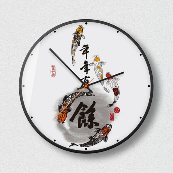 wall clocks 12 inch chinese style silent clock simple personality modern design living room metal retro charts 
wall clocks 12 inch chinese style silent clock simple personality modern design living room metal retro charts