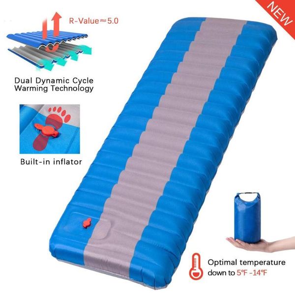 konrisa self inflatable sleeping pad camping mat thick pvc air mattress travel bed for tent outdoor hiking backpacking beach other interior
konrisa self inflatable sleeping pad camping mat thick pvc air mattress travel bed for tent outdoor hiking backpacking beach other interior