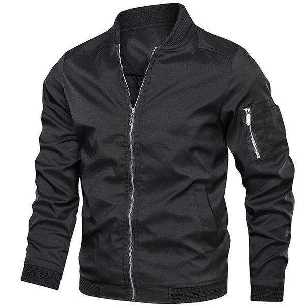 men's jackets autumn jacket sportswear solid color zipper casual street windbreaker slim long-sleeved, Black;brown
men's jackets autumn jacket sportswear solid color zipper casual street windbreaker slim long-sleeved, Black;brown