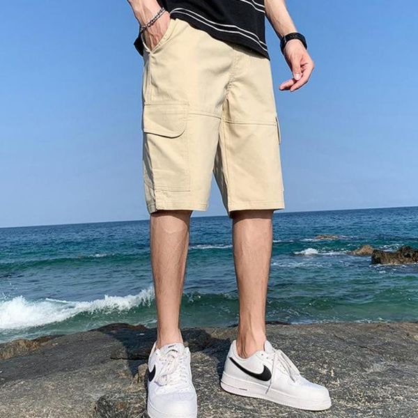 men's shorts 2021 japanese style summer cargo multiple pockets casual fitness fast-drying breeches brand clothing boardshorts, White;black
men's shorts 2021 japanese style summer cargo multiple pockets casual fitness fast-drying breeches brand clothing boardshorts, White;black