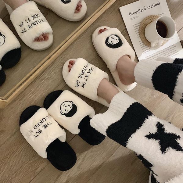 slippers winter fashion pvc for fall/winter women's home non-slip and warm plush cotton solid flat modern shoes, Black
slippers winter fashion pvc for fall/winter women's home non-slip and warm plush cotton solid flat modern shoes, Black