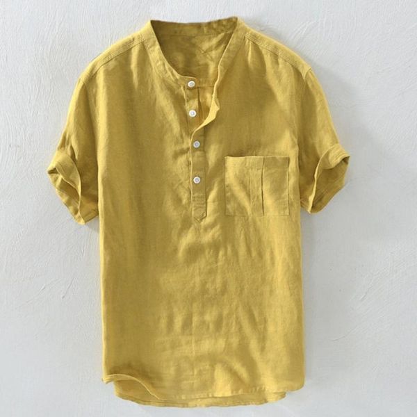 shirt men's summer pure color cotton button short sleeves fashion large size blouse shirts for men jun2 casual, White;black
shirt men's summer pure color cotton button short sleeves fashion large size blouse shirts for men jun2 casual, White;black