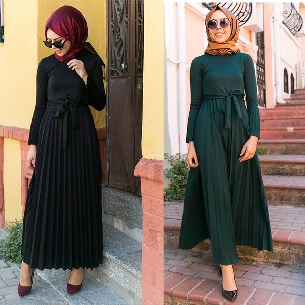 turkey ramadan abaya women muslim dress lace-up moroccan kaftan jilbab hijab pleated vestidos islamic clothing mujer kalenmos, Red
turkey ramadan abaya women muslim dress lace-up moroccan kaftan jilbab hijab pleated vestidos islamic clothing mujer kalenmos, Red