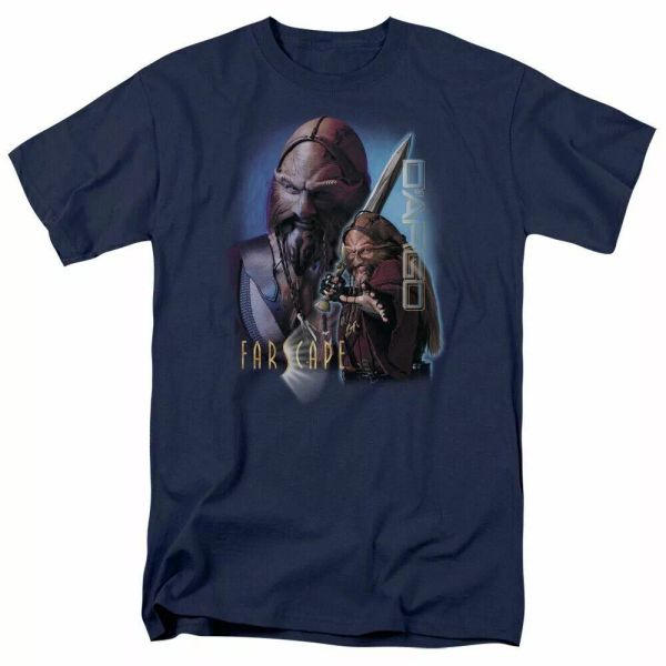 Farscape Dargo T Shirt Mens License Ka D'Argo Classic Sci-Fi TV Show Tee Navy, White;black
Farscape Dargo T Shirt Mens License Ka D'Argo Classic Sci-Fi TV Show Tee Navy, White;black