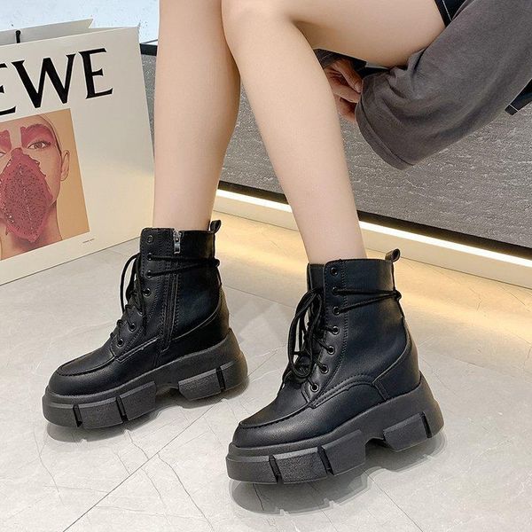 boots round toe lace up women shoes autumn booties ladies flat heel winter footwear boots-women med rock 2021 rubber, Black
boots round toe lace up women shoes autumn booties ladies flat heel winter footwear boots-women med rock 2021 rubber, Black