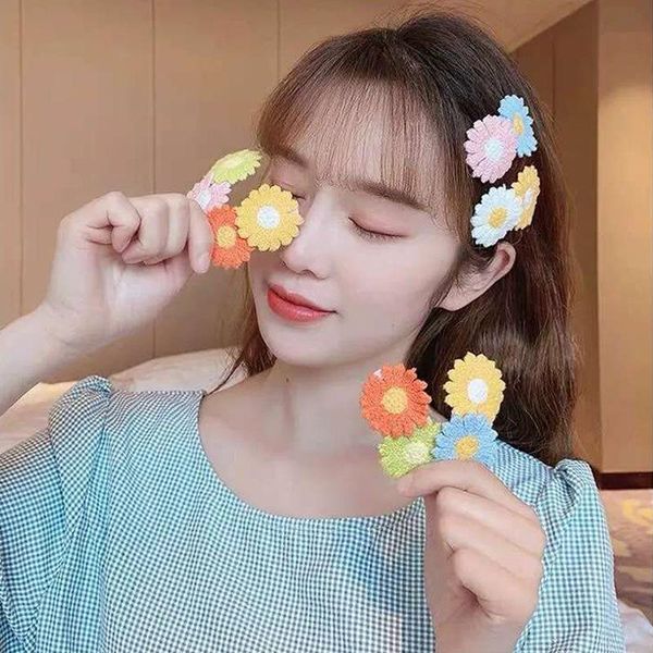 hair accessories korean sweet knitted daisy clips for girls cute flower hairpins kids gifts children headband 2021, Slivery;white
hair accessories korean sweet knitted daisy clips for girls cute flower hairpins kids gifts children headband 2021, Slivery;white