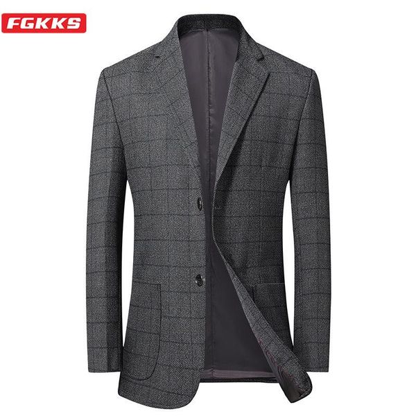 men's suits & blazers fgkks brand men business casual classic suit fashion slim fit office dress coat male, White;black
men's suits & blazers fgkks brand men business casual classic suit fashion slim fit office dress coat male, White;black