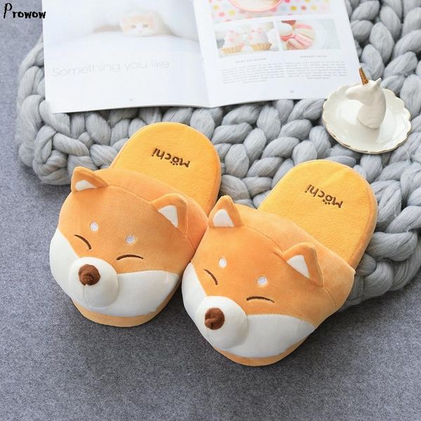 women home shiba inu slippers winter warm shoes husky slip on flats slides female animal xmas gifts, Black
women home shiba inu slippers winter warm shoes husky slip on flats slides female animal xmas gifts, Black