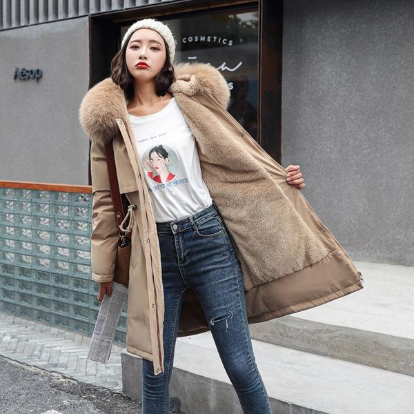 cotton liner parker parka fashion adjustable waist fur collar winter jacket women medium long hooded coat women's down & parkas, Black
cotton liner parker parka fashion adjustable waist fur collar winter jacket women medium long hooded coat women's down & parkas, Black