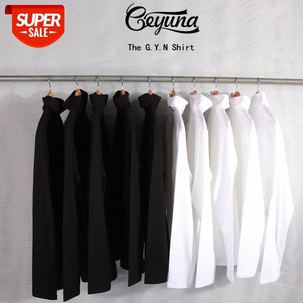 japanese thick retro autumn and winter black high-necked men's women's bottoming shirt slim solid color long-sleeved t-shirt white, White;black
japanese thick retro autumn and winter black high-necked men's women's bottoming shirt slim solid color long-sleeved t-shirt white, White;black
