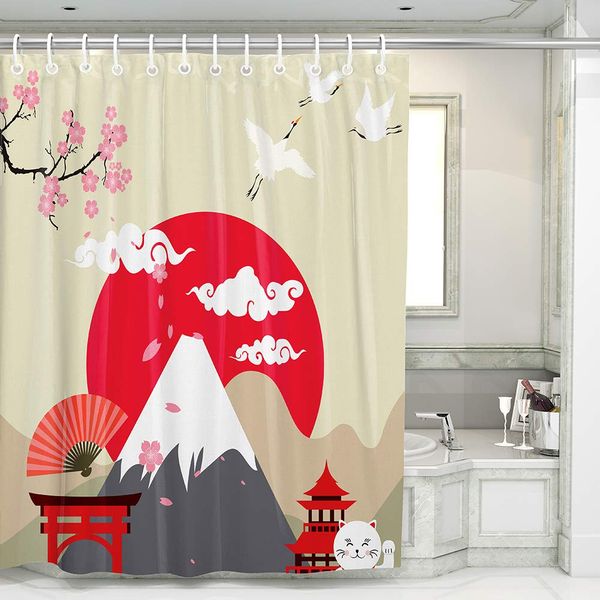 shower curtain durable polyester mountain sunset shower curtains with 12 hooks bathroom decor bath curtain waterproof bathroom
shower curtain durable polyester mountain sunset shower curtains with 12 hooks bathroom decor bath curtain waterproof bathroom