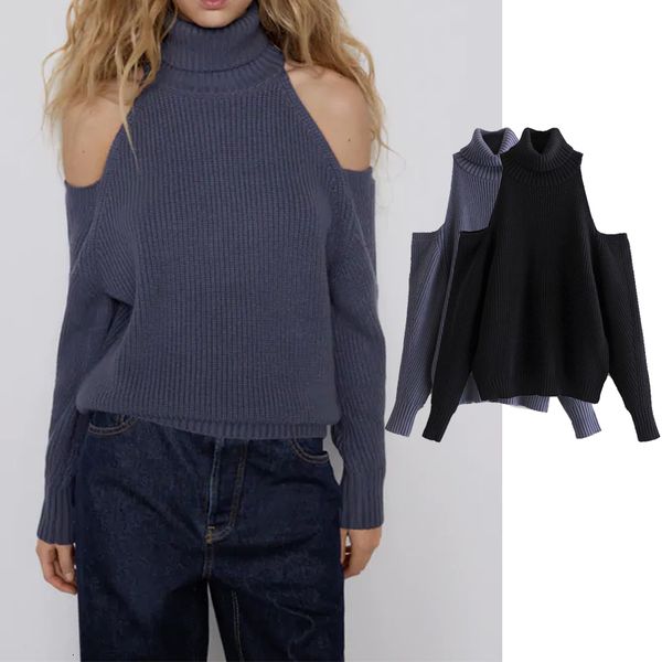 women's sweaters women autumn shoulder hollow turtleneck knitted sweater winter knitted sweaters long sleeve casual loose knit pul, White;black
women's sweaters women autumn shoulder hollow turtleneck knitted sweater winter knitted sweaters long sleeve casual loose knit pul, White;black