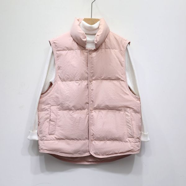 vests winter siyu 2021 loose korean stand collar vt vt women's down et, Black;white
vests winter siyu 2021 loose korean stand collar vt vt women's down et, Black;white