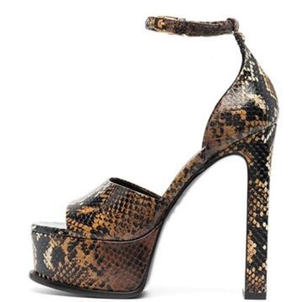 sandals green orange black animal python print patent leather peep toe buckle woman sandals 14 cm thick platform heels xoss
sandals green orange black animal python print patent leather peep toe buckle woman sandals 14 cm thick platform heels xoss