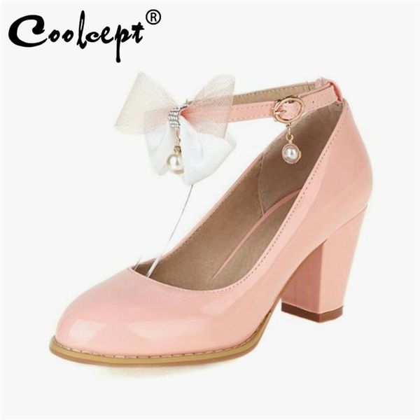 coolcept plus size 30-48 women pumps bowtie high heel shoes fashion thick sweet party footwear dress, Black
coolcept plus size 30-48 women pumps bowtie high heel shoes fashion thick sweet party footwear dress, Black