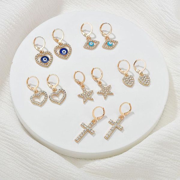 ins gold eye of the demon&stars earring statement zircon for women jewelry geometry gift earrings femme er200183 dangle & chandelier, Silver
ins gold eye of the demon&stars earring statement zircon for women jewelry geometry gift earrings femme er200183 dangle & chandelier, Silver