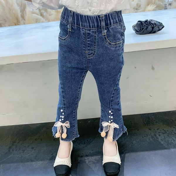jeans for girl big bow children's girls spring autumn children toddler clothes, Blue
jeans for girl big bow children's girls spring autumn children toddler clothes, Blue