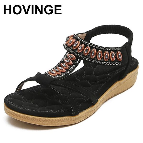 summer sandals women shoes fashion rhinestone ladies bohemian female beach plus size sandalias mujer, Black
summer sandals women shoes fashion rhinestone ladies bohemian female beach plus size sandalias mujer, Black