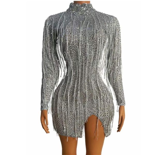 stage wear sparkly rhinestone fringe dress prom birthday celebrate party dresses women backless mini club sheath jazz dance, Black;red
stage wear sparkly rhinestone fringe dress prom birthday celebrate party dresses women backless mini club sheath jazz dance, Black;red