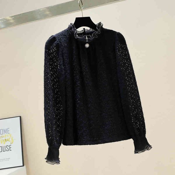 shirt padded women shirts autumn winter warm womens and blouses ruffled collar black blusas mujer, White
shirt padded women shirts autumn winter warm womens and blouses ruffled collar black blusas mujer, White