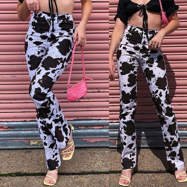 women's pants & capris women boho stretchy animal milk cow print long high waisted straight trousers harajuku vintage 90s autumn casual, Black;white
women's pants & capris women boho stretchy animal milk cow print long high waisted straight trousers harajuku vintage 90s autumn casual, Black;white