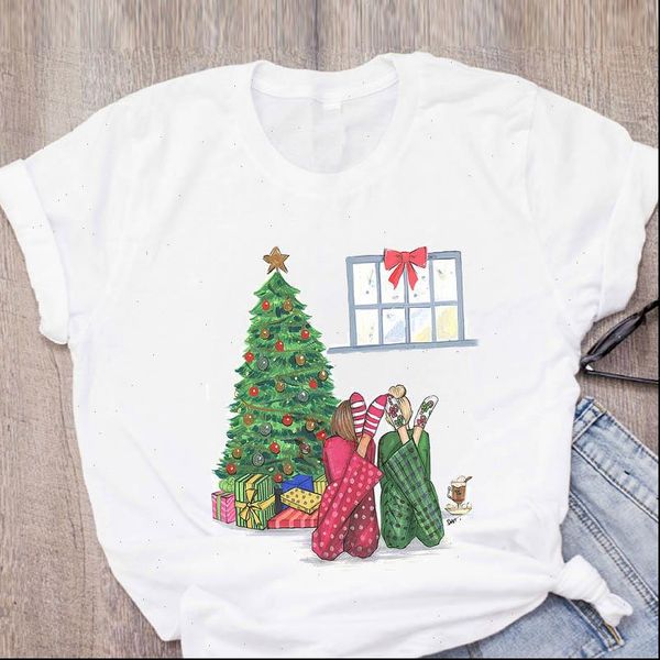 womens women graphic cartoon gift winter time happy style clothes merry christmas print lady tees clothing female t shirt, White
womens women graphic cartoon gift winter time happy style clothes merry christmas print lady tees clothing female t shirt, White