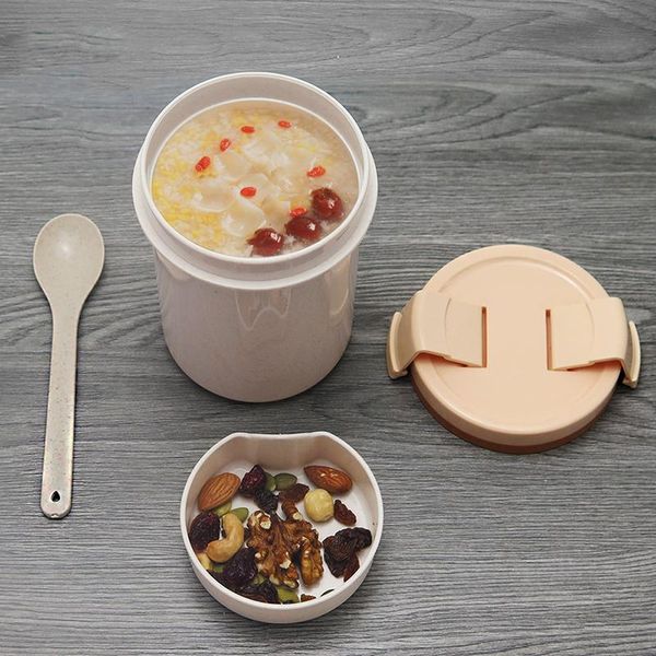 dinnerware sets 600ml wheat straw soup cup plastic buckle leakproof lunch box mini bento
dinnerware sets 600ml wheat straw soup cup plastic buckle leakproof lunch box mini bento