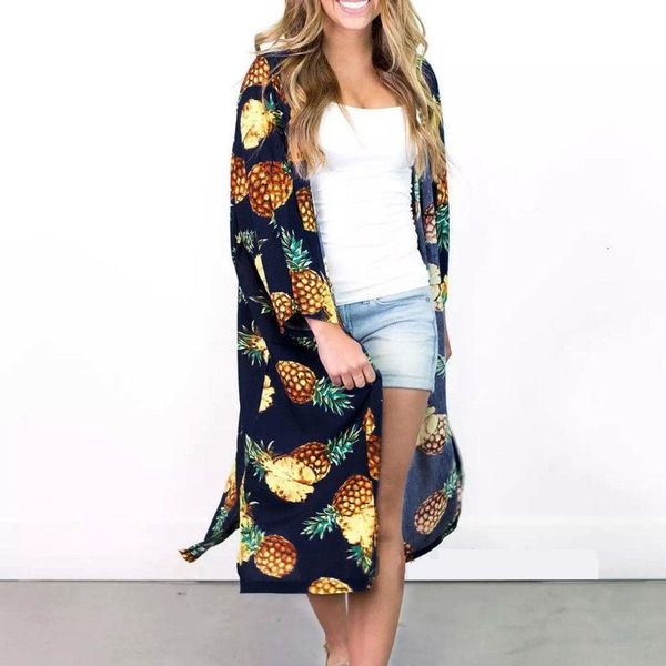 women vintage floral loose shawl kimono cardigan boho chiffon long shirt blouse women's blouses & shirts, White
women vintage floral loose shawl kimono cardigan boho chiffon long shirt blouse women's blouses & shirts, White