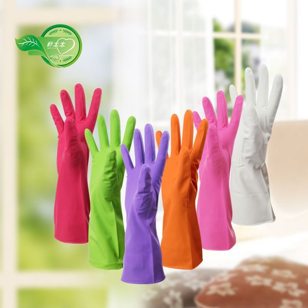 gloves summer laundry and dishwashing female kitchen housework cleaning waterproof non stick oil super durable hand rubber, Blue;gray
gloves summer laundry and dishwashing female kitchen housework cleaning waterproof non stick oil super durable hand rubber, Blue;gray