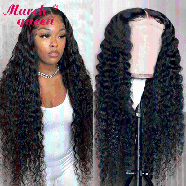 lace wigs deep wave frontal wig transparent wet and wavy curly front human hair t part brazilian, Black;brown
lace wigs deep wave frontal wig transparent wet and wavy curly front human hair t part brazilian, Black;brown