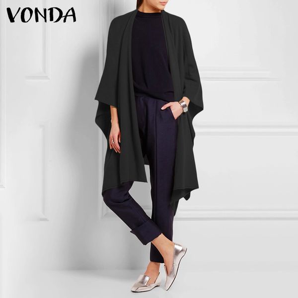 blouses women'blouse winter tunic 2021 vonda long sleeve vintage casual solid caidigan female loose irregular party shirts, White
blouses women'blouse winter tunic 2021 vonda long sleeve vintage casual solid caidigan female loose irregular party shirts, White