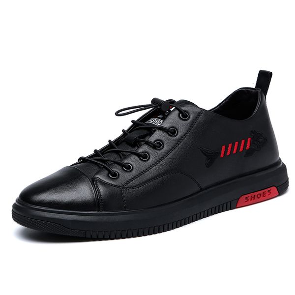 dress shoes men's microfiber leather fashion casual anti slip new autumn young street soft quality loafers rsxe, Black
dress shoes men's microfiber leather fashion casual anti slip new autumn young street soft quality loafers rsxe, Black