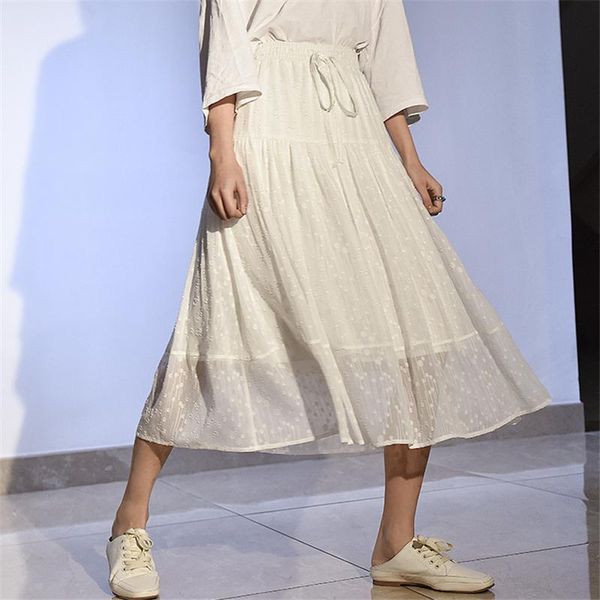 skirts 2021 women summer biege skirt stretch high waist lace patchwork boho white with lining faldas jupe femme saia k526, Black
skirts 2021 women summer biege skirt stretch high waist lace patchwork boho white with lining faldas jupe femme saia k526, Black