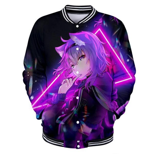 men's jackets anime nekomata okayu 3d autumn winter holiday men/women casual baseball uniform streetwear kawaii style sweatshirt fashio, Black;brown
men's jackets anime nekomata okayu 3d autumn winter holiday men/women casual baseball uniform streetwear kawaii style sweatshirt fashio, Black;brown